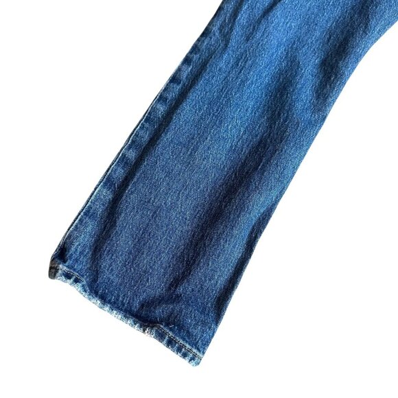 Frame Le High Straight Kenmore Medium Wash Denim Jeans Cotton Size 28 Women's - Picture 6 of 11